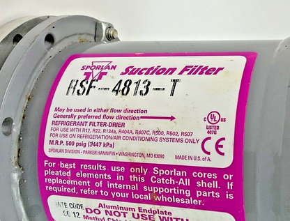 SPORLAN RSF-4813-T SUCTION FILTER 500PSIG1