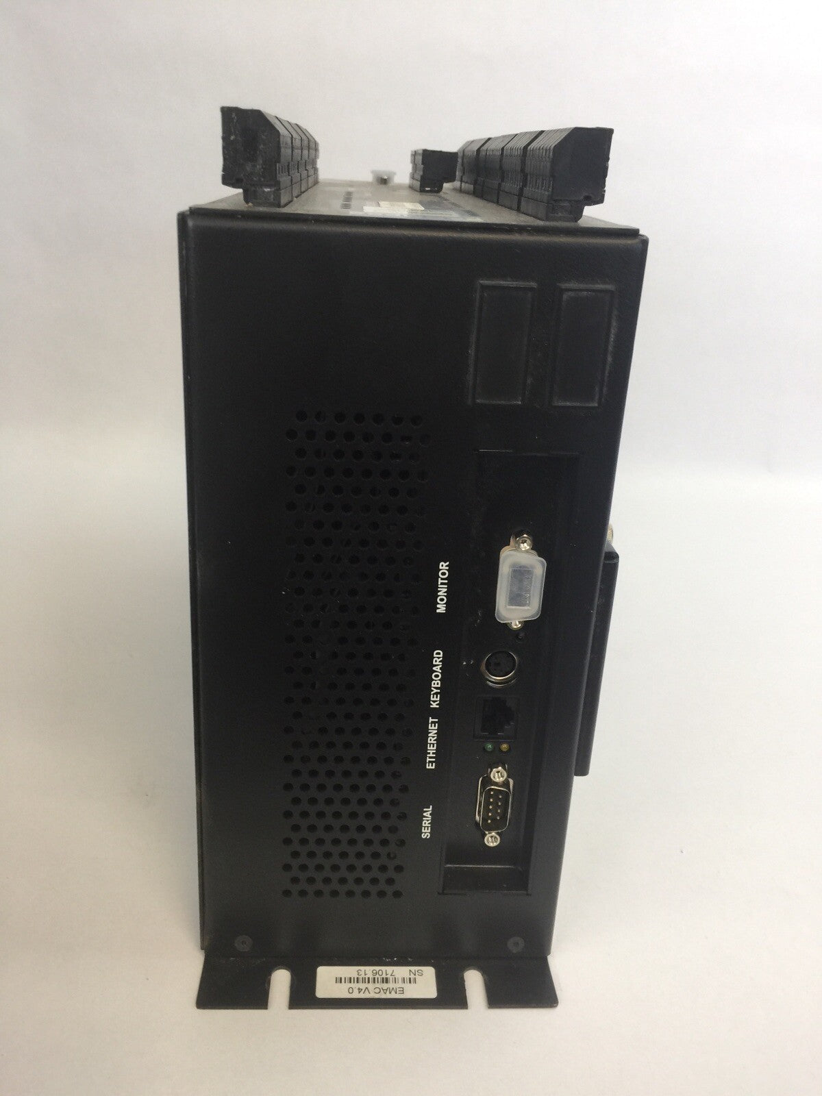 PROMESS 1906941490E EMAC CONTROLLER 1-2 AXIS v4.0 OUTPUT 24VDC INPUT 100-240VAC5