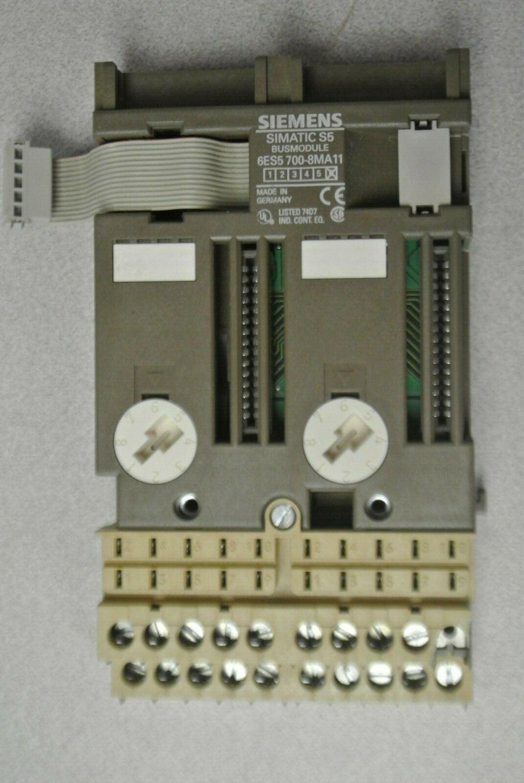 SIEMENS 6ES5 700-8MA11 SIMATIC S5 BUS MODULE 0