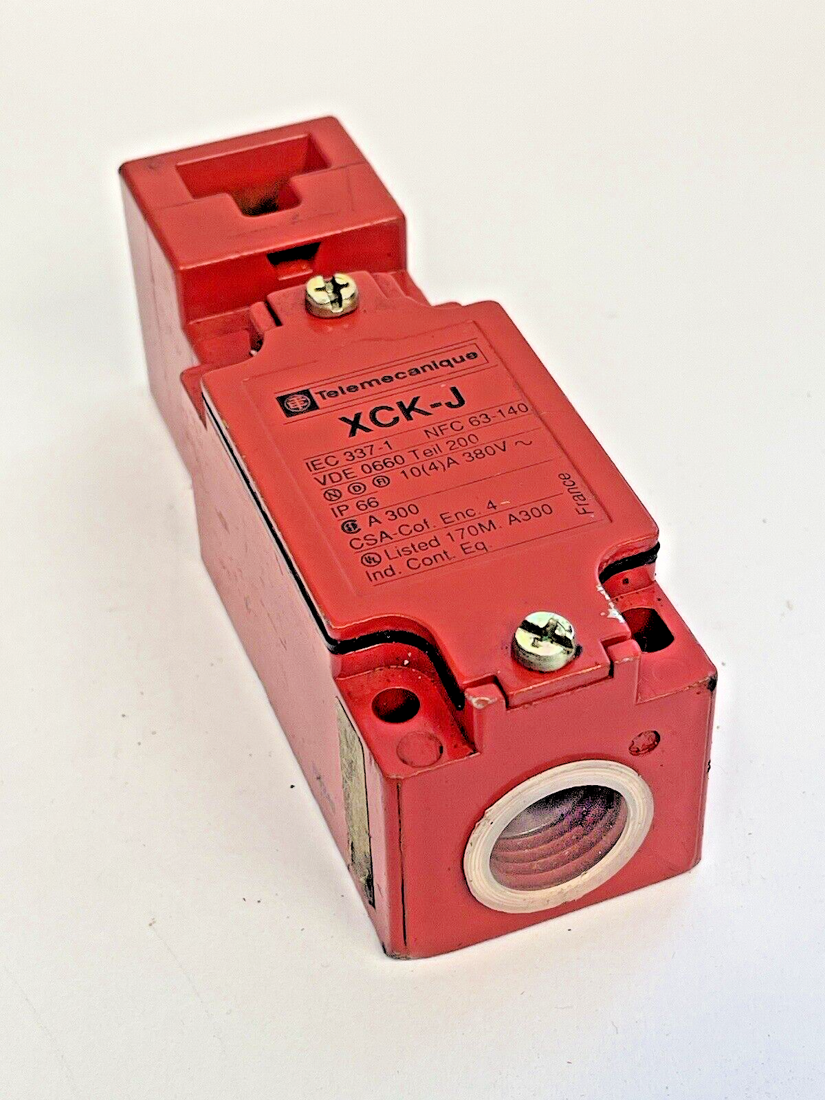TELEMECANIQUE - XCK-J5910H7 - LIMIT SWITCH - 380 VAC, 10A0