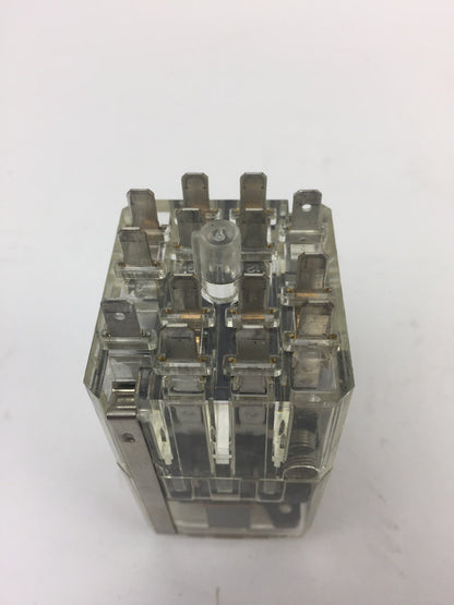 YASKAWA RAP-6 3A3B RELAY 250 VAC MAX .8A WITH YASKAWA TPA-F14B RELAY SOCKET3