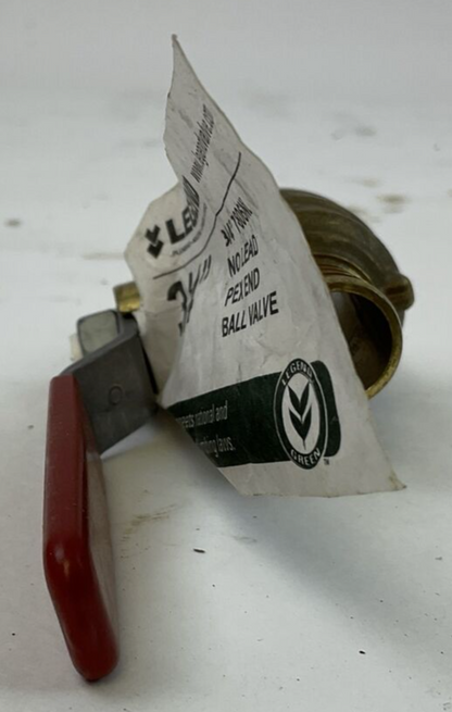 LEGEND 3/4" T-806NL NO LEAD PEX END BALL VALVE4
