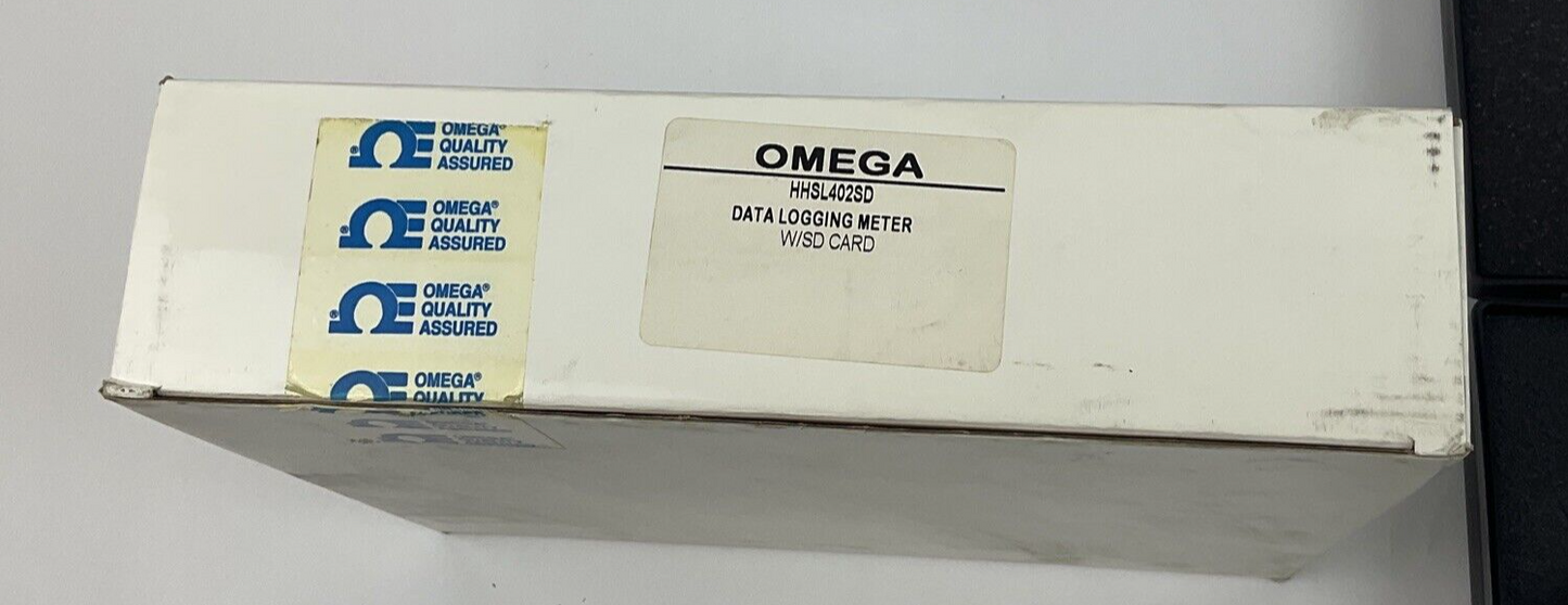 OMEGA HHSL402SD DATA LOGGING METER W/SD CARD SOUND LEVEL METER1