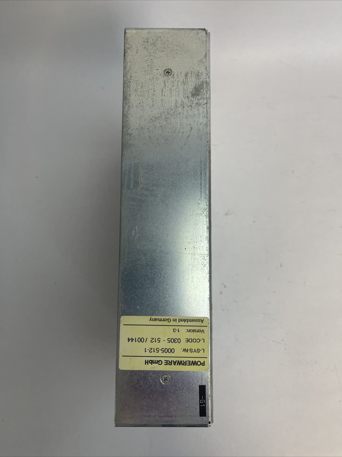 LAMBDA SIRIUS CSF350EQ 24 15.5/15.5G, 15.5/15.5G H99003 POWERWARE GmbH L-SYS-NR.4