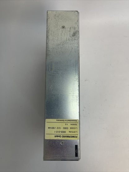 LAMBDA SIRIUS CSF350EQ 24 15.5/15.5G, 15.5/15.5G H99003 POWERWARE GmbH L-SYS-NR.4