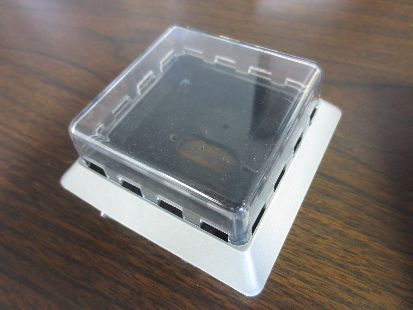 ROBERTSHAW 20-715 THERMOSTAT GUARD 10-62 - CLEAR FACE - LEXAN - NEW SURPLUS0