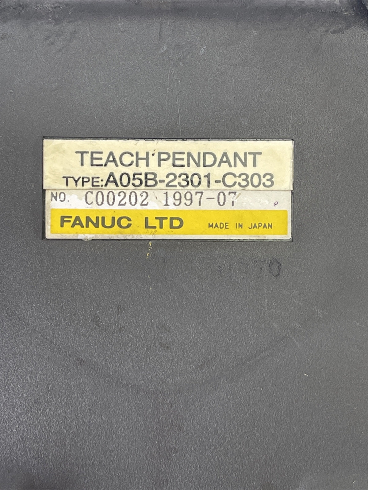 FANUC A05B-2301-C303 TEACH PENDANT1