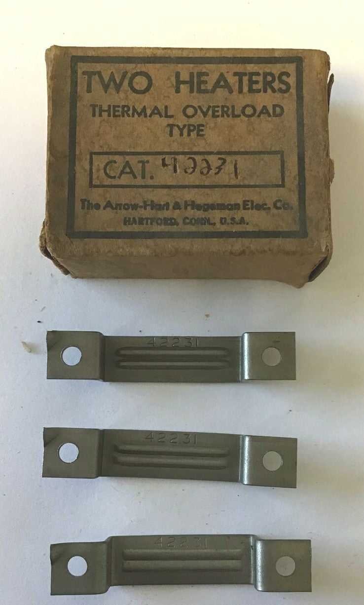 ARROW HART 42231 OVERLOAD HEATER ***LOTOF3***0
