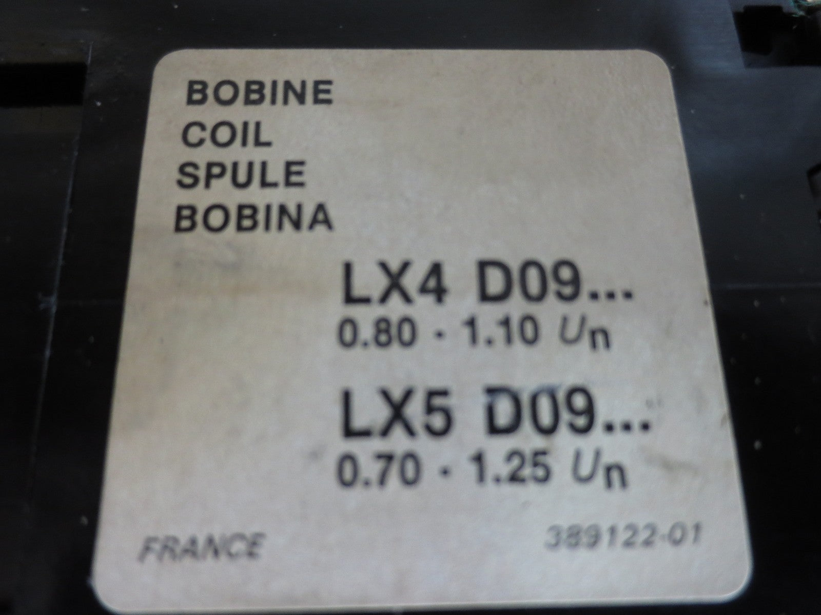 TELEMECANIQUE CA2-DN240 RELAY - 10A 4-POLE 24VDC COIL 4N/O CONTACTS4