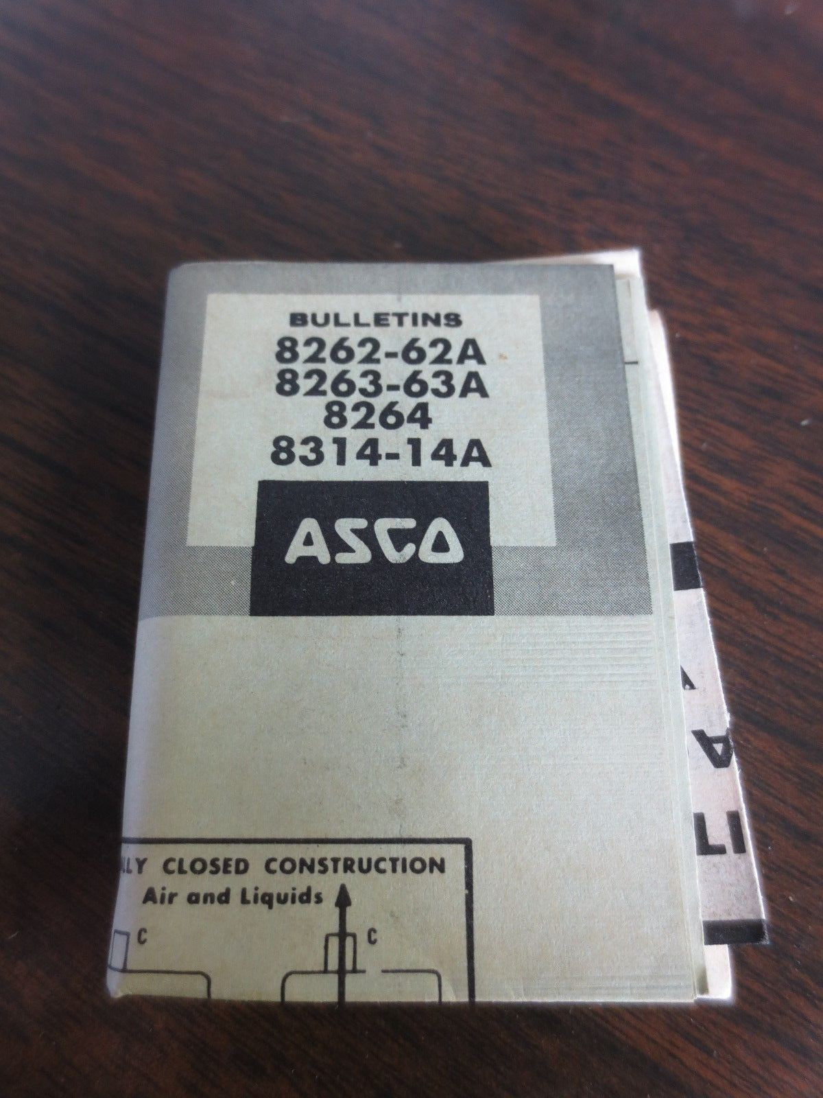 ASCO 826253 SOLENOID VALVE - NEW SURPLUS in BOX9