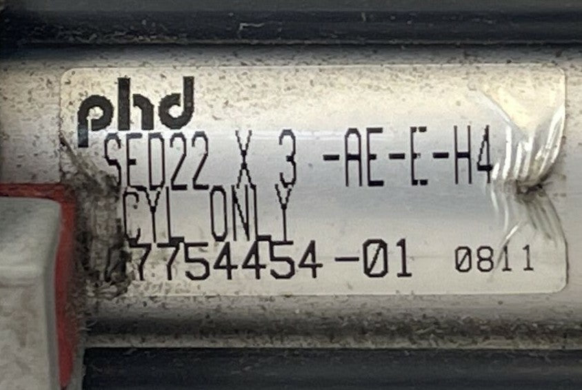 PHD SED22 X 3-AE-E PNEUMATIC SLIDE & CYLINDER SED22 X 3-AE-E-H4 CYLINDER2