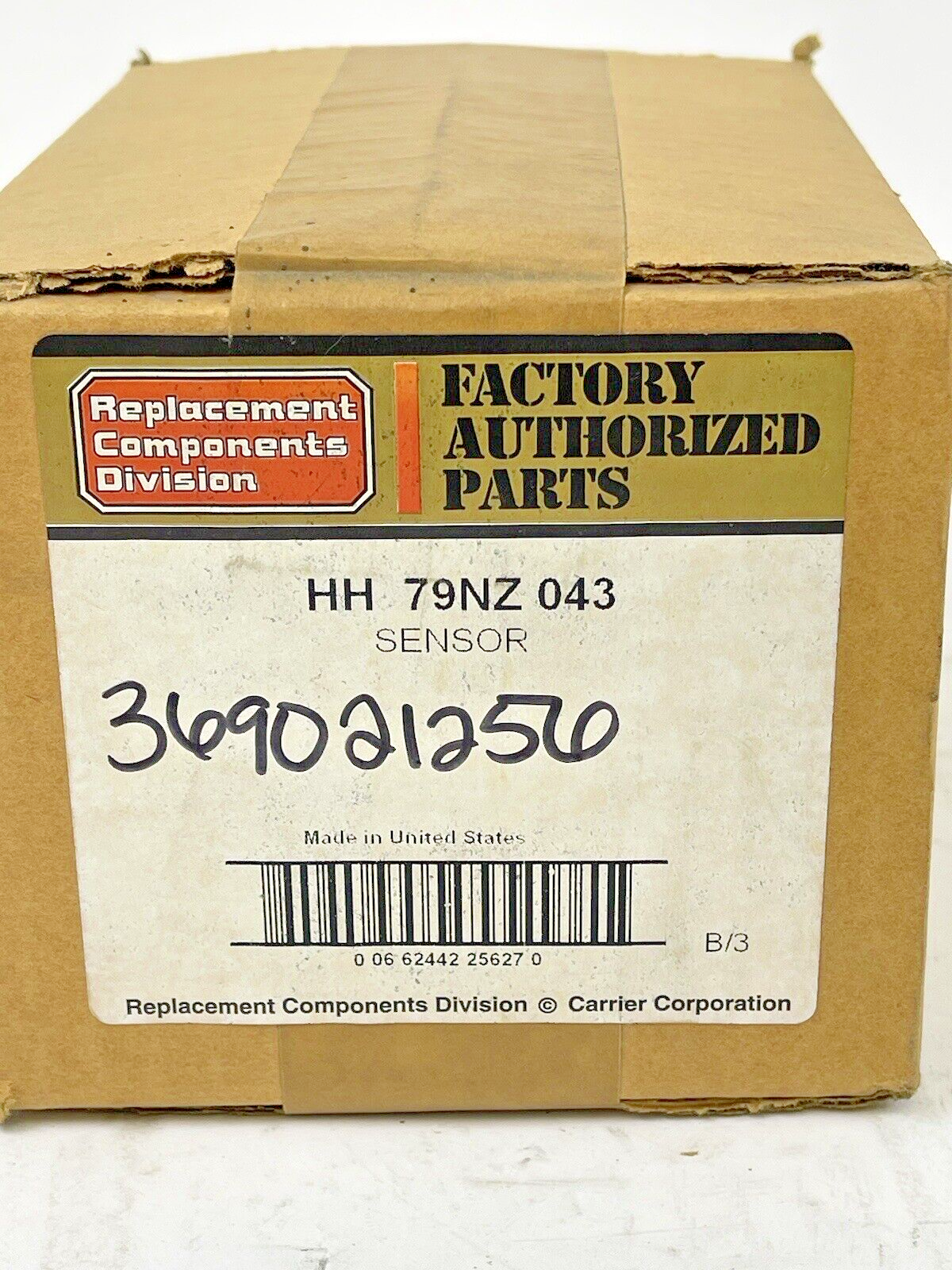 CARRIER - HH 79NZ 043 - SUPPLY AIR TEMPERATURE SENSOR1