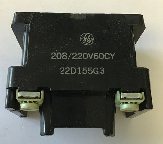 GENERAL ELECTRIC 22D155G3 208/220V 60CY RENEWAL COIL ***LOTOF2***0