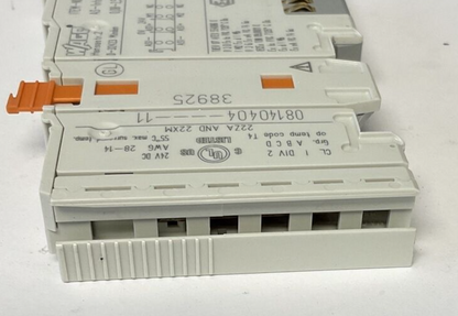 WAGO 750-655 OUTPUT MODULE 8 CHANNEL  24VDC6