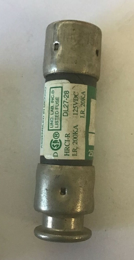 LITTELFUSE SLO-BLO FLNR 15 FUSE 250VAC 15A CLASS RK-5 TIME DELAY****LOTOF4****3
