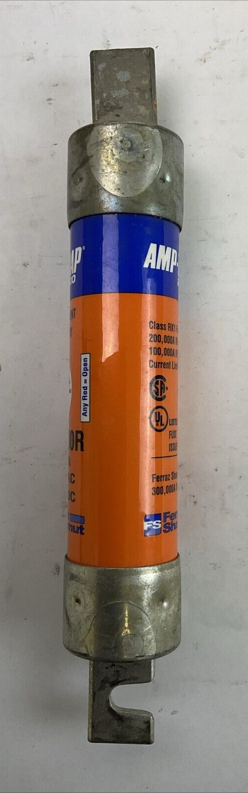 FERRAZ SHAWMUT A6D100R SMART SPOT AMP-TRAP 2000 TIME DELAY FUSE 600VAC 100AMP2