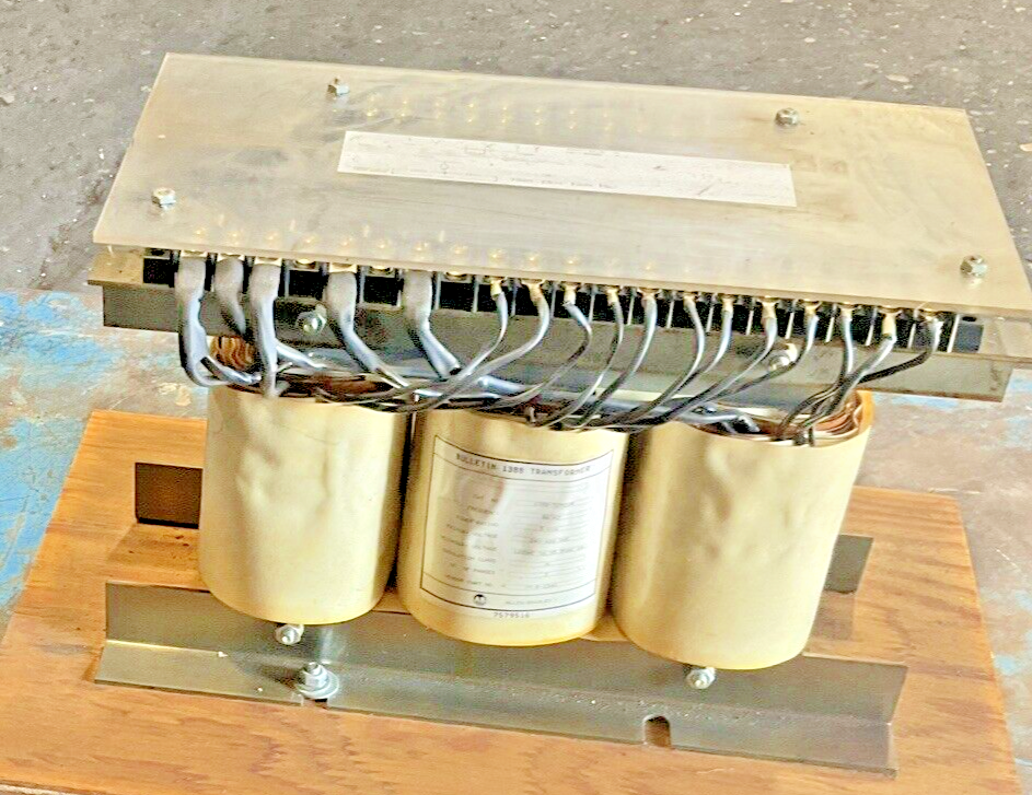 ALLEN BRADLEY 1388-T050DR TRANSFORMER 60HZ 240/480VAC 3PHASE 5KVA3