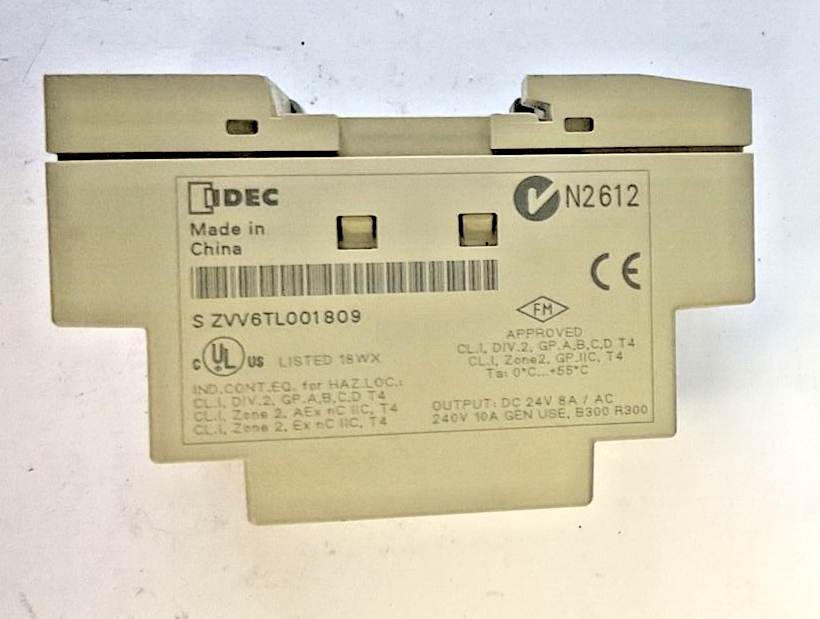 IDEC FL1D-H12RCE SMART RELAY 12/24VDC 10A2