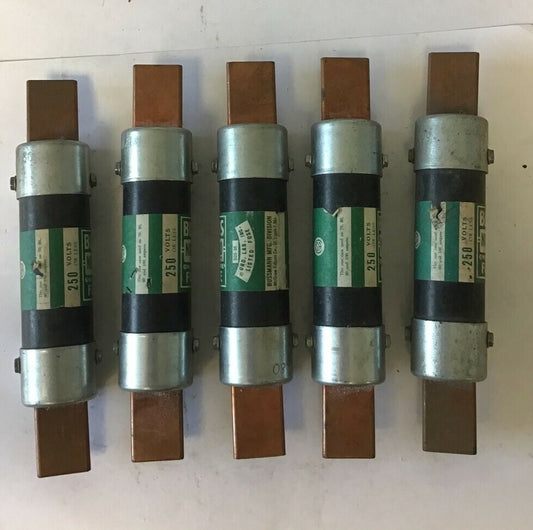BUSS NON80 ONE-TIME FUSE 250V ***LOTOF5***0