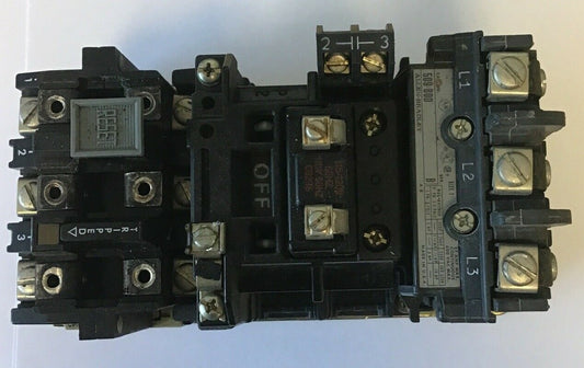 ALLEN BRADLEY 509-BOD STARTER SIZE 1 SER.B W/CB236 COIL W/O HEATER0