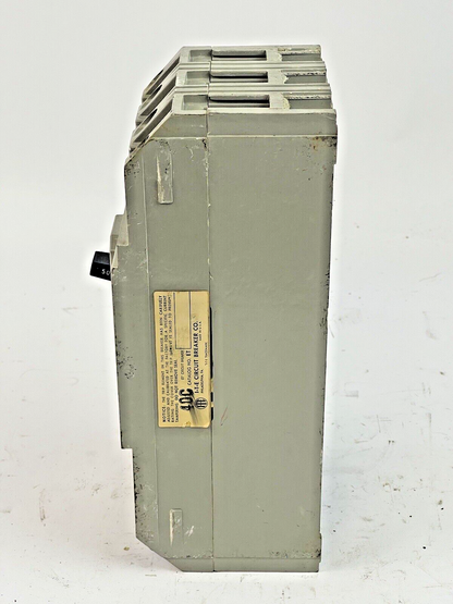 ITE / SIEMENS - HF3-B070 - CIRCUIT BREAKER - 70 AMP, 250 DC, 600 VAC, 3 POLE4