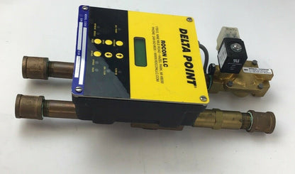 DELTA POINT MODEL CODE BETA FLOW METER S/N:BETA10011 W/PARKER VALVE 4
