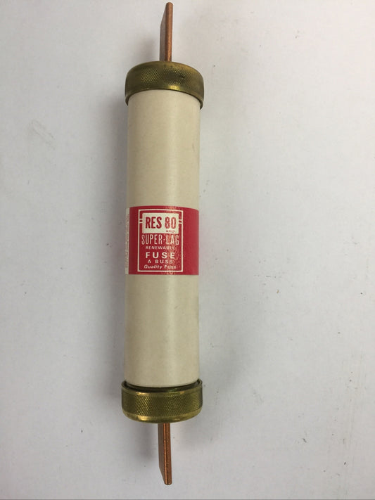BUSSMANN RES80 SUPER-LAG RENEWABLE FUSE 80AMP 600V0
