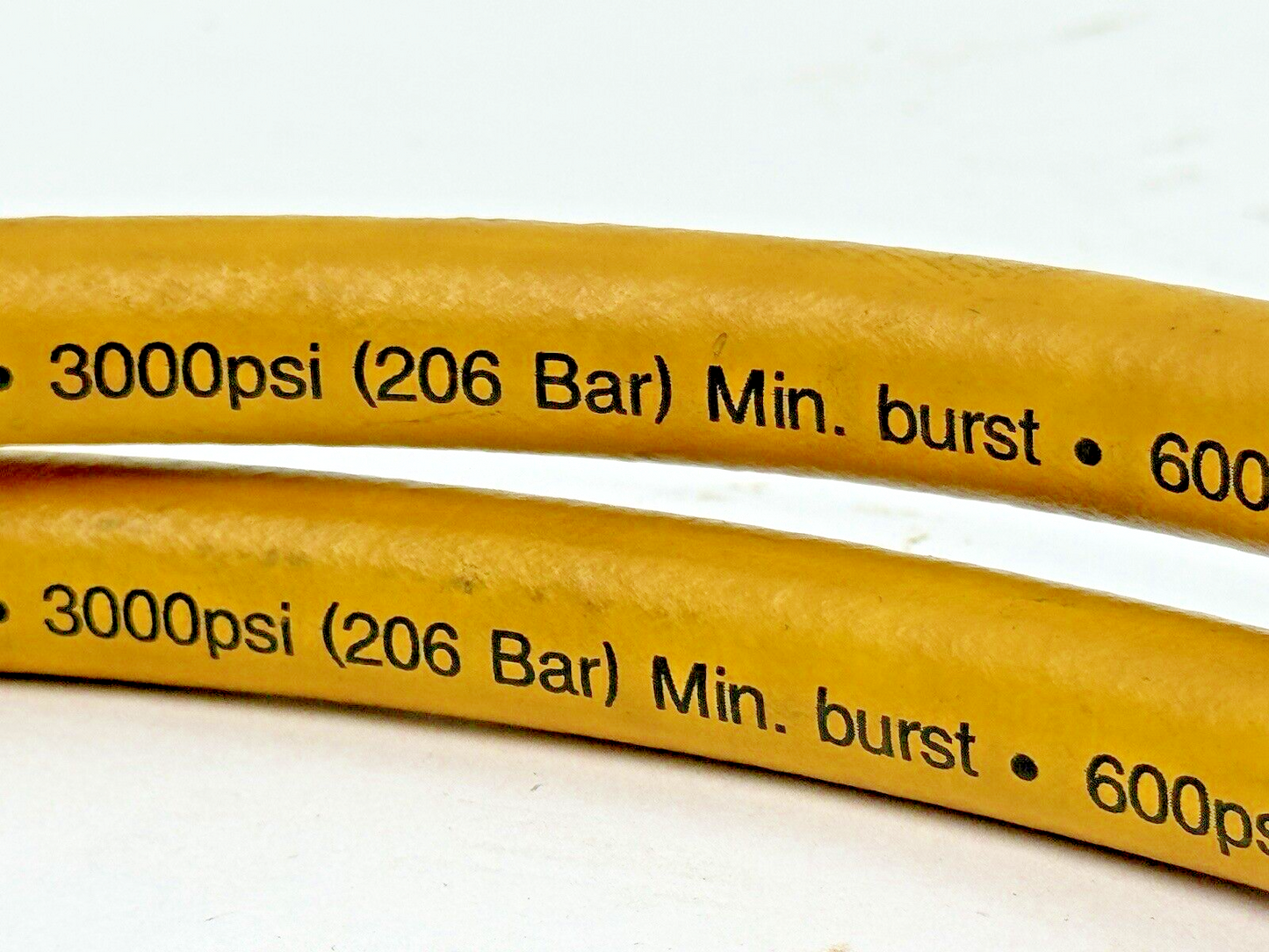 YELLOW JACKET - PLUS II 60" 1/4" CHARGING HOSE - YELLOW - 3000 PSI / 600 PSI5