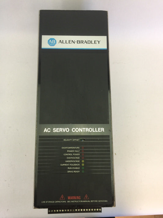 ALLEN BRADLEY 1391B-ESAA15-AQB AC SERVO CONTROLLER INPUT 230V 15 A OUTPUT 210V0