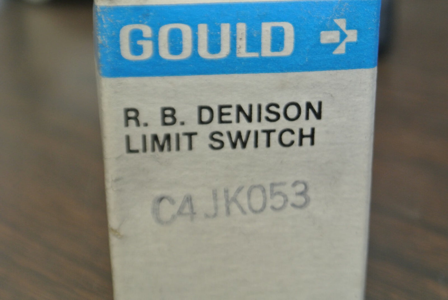 GOULD / R.B. DENISON C4-JK053 LIMIT SWITCH / NEW SURPLUS / C4JK0537