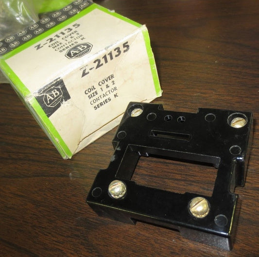 ALLEN-BRADLEY Z-21135 COIL COVER SIZE 1 & 2 CONTACTOR Ser. K - NEW SURPLUS0