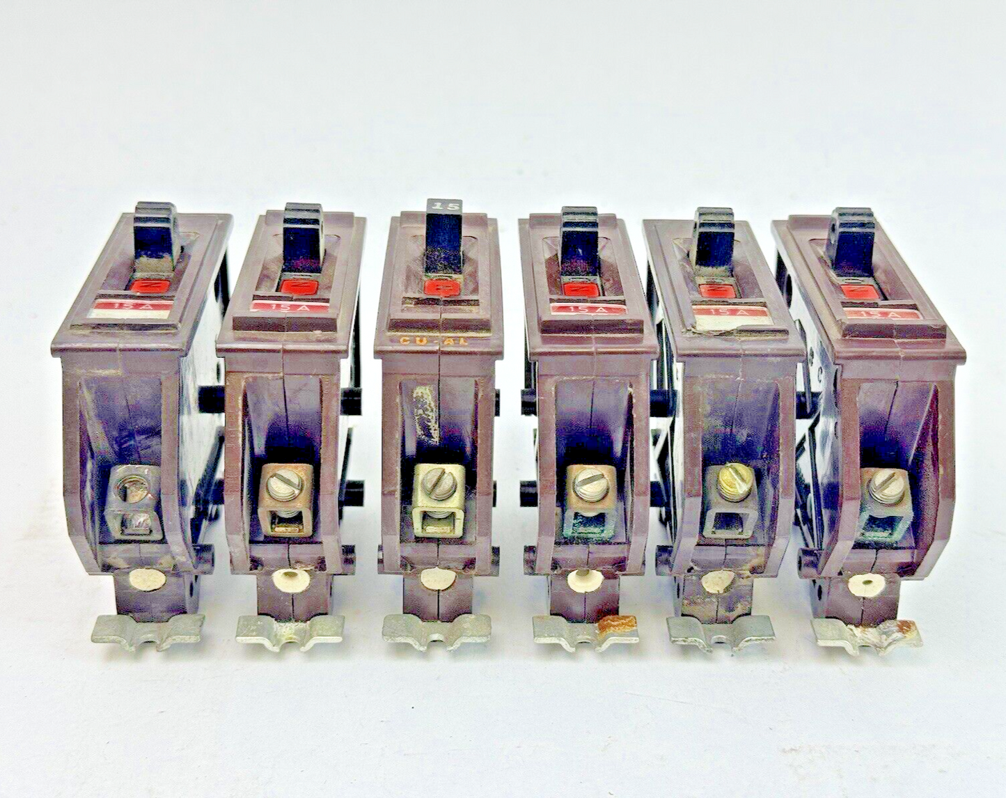 WADSWORTH ELECTRIC **LOT OF 6** - 115 - CIRCUIT BREAKERS - 1 POLE, 15 A2