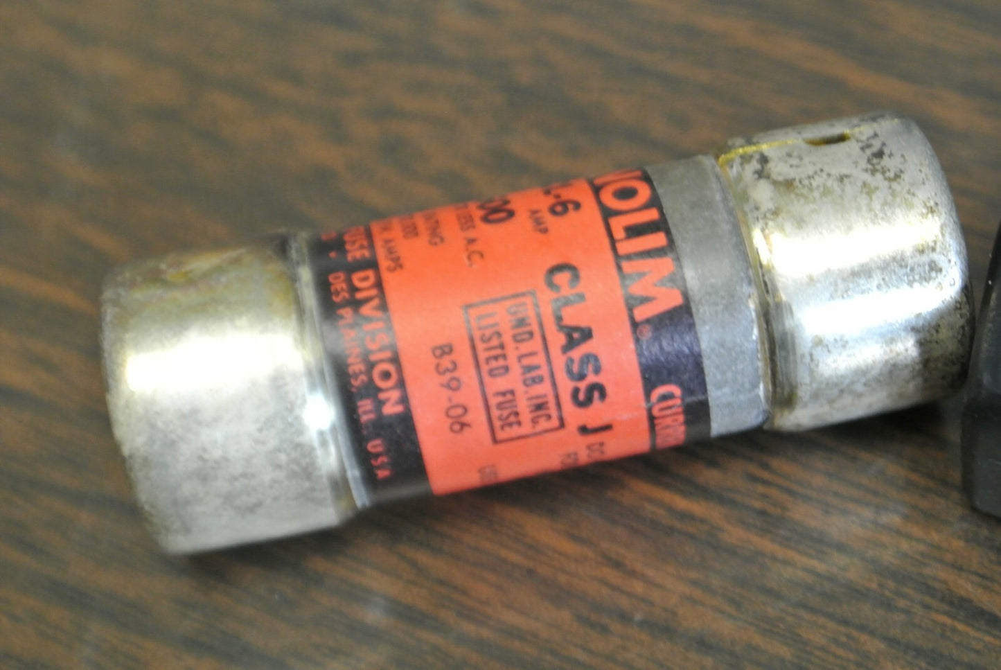 BOX of 10 / ECONOMY / ECONOLIM JCL6 FUSE / 6A / 600V / NEW SURPLUS1