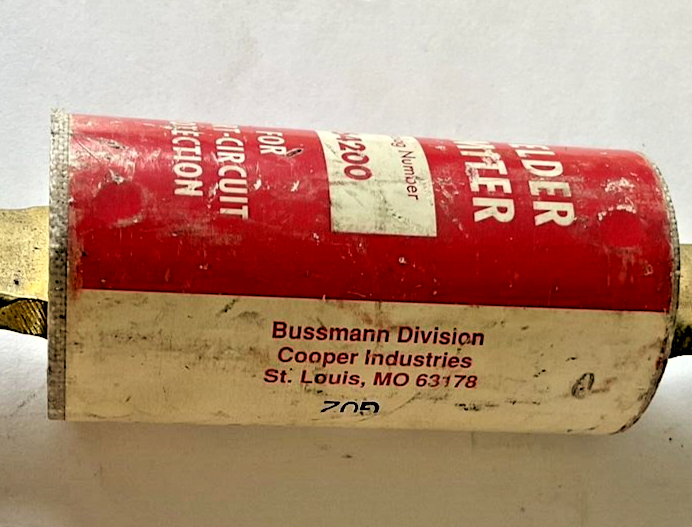 WELDER LIMITER 64200 FUSE 600VAC 200KA ****LOTOF3****4