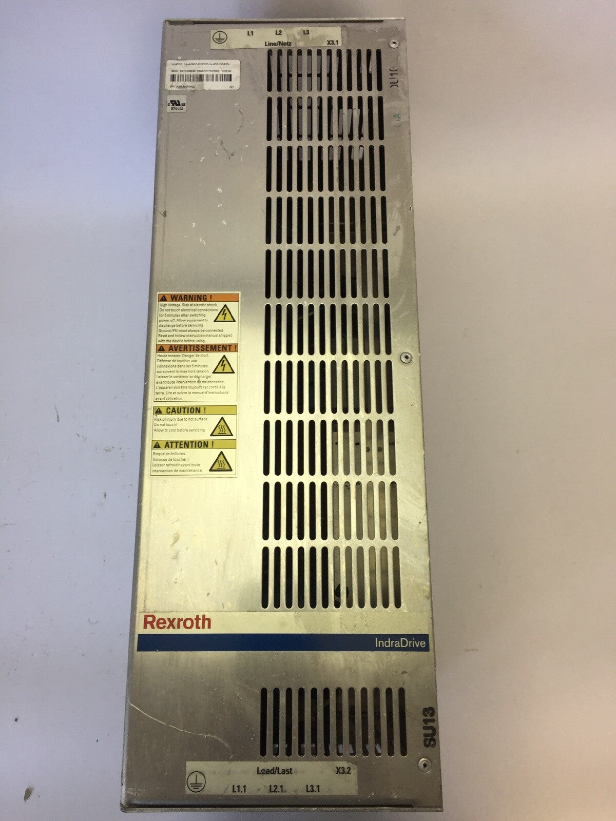 REXROTH HNF01.1A-M900-R0026-A-480-NNNN IndraDrive 3 X AC 400/480V 50/60HZ 26A0