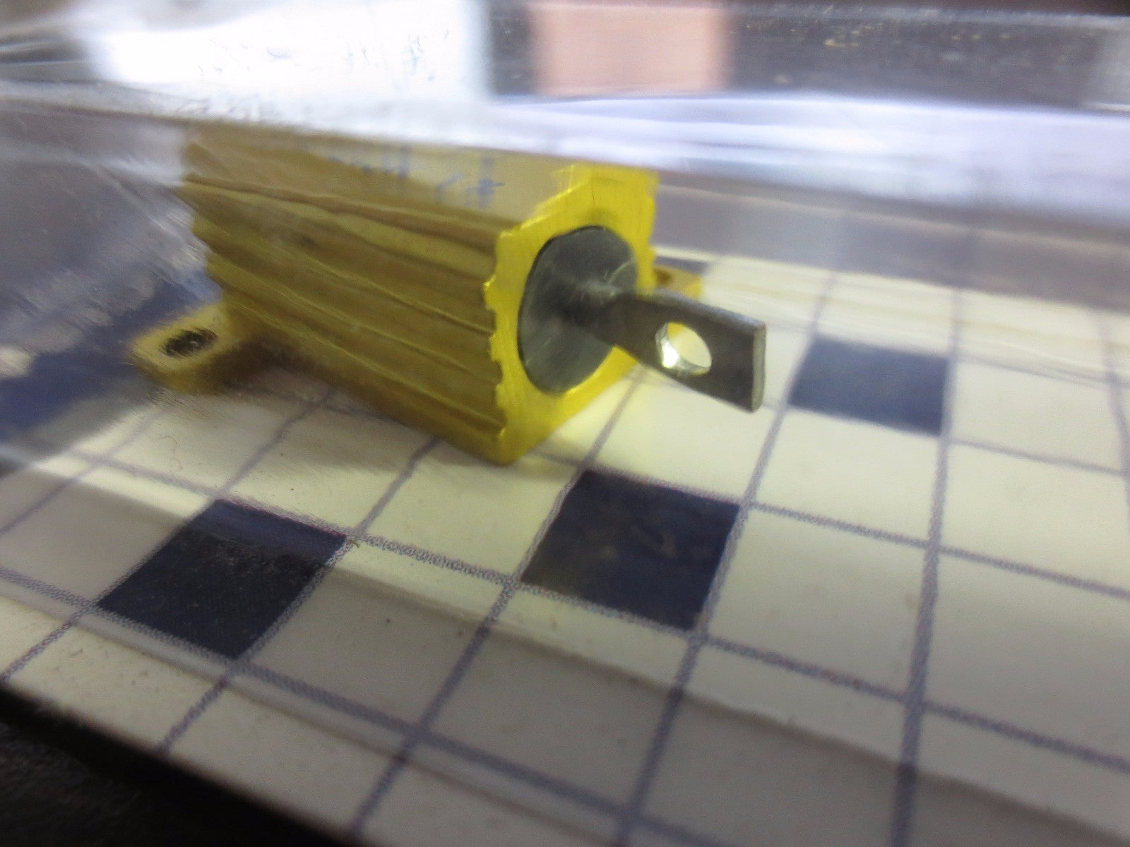 NTE 10WM225 RESISTOR 10,WATT, 2.5K OHM ALUMINUM HOUSING, NEW SURPLUS - LOT of 43