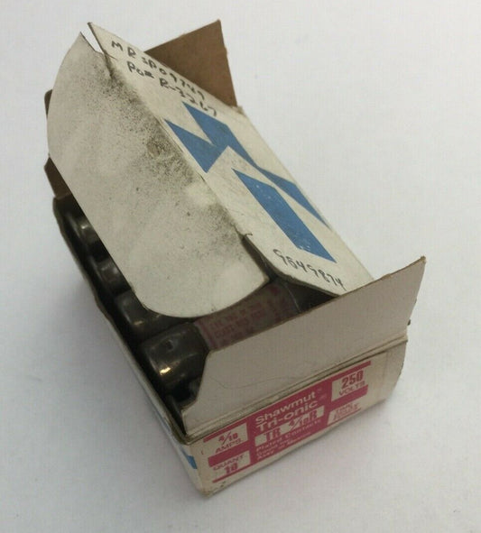 SHAWMUT TRI-ONIC TR4/10R TIME DELAY FUSE 4/10A 250VAC CLASS RK5 (BOX OF 10)0