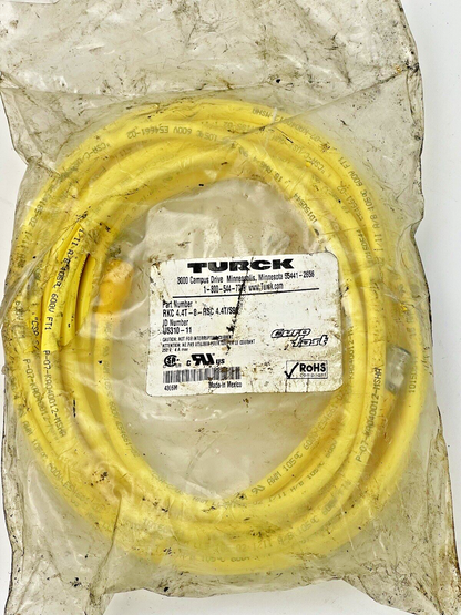 TURCK -  RKC 4.4T-8-RSC 4.4T/S90 - SENSOR CORDSET - U5310-11 - EUROFAST 600 VAC1