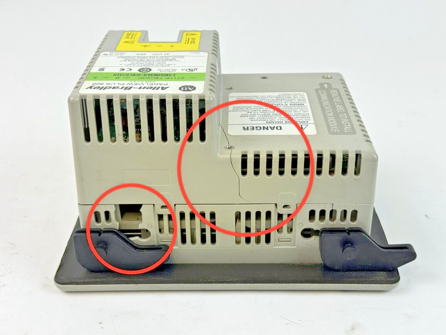 ALLEN-BRADLEY - 2711P-T6C20D SER. B REV. A - PANELVIEW PLUS 600 - 6" TOUCHSCREEN7