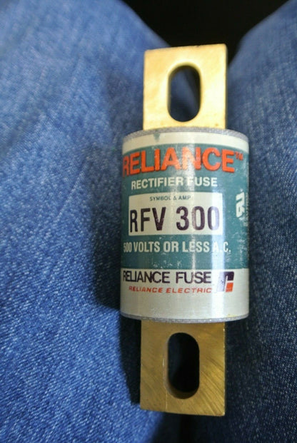 RELIANCE RFV300 RECTIFIER FUSES / 500V / 300A / NEW SURPLUS / EACH2