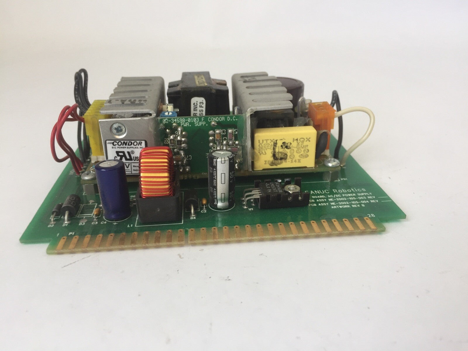 FANUC ROBOTICS BOARD AC/DC POWER SUPPLY PCB ASSY NE-2002-105-003 NE-2002-105-0042