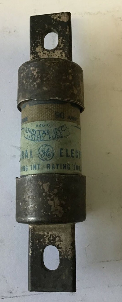 GENERAL ELECTRIC GF8B90 CURRENT LIMITNG FUSE 600VAC 90A  CLASS J***LOTOF4***1