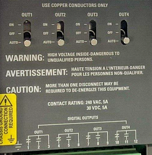 SCHNEIDER ELECTRIC DO-4-R-O I/O MODULE 24VDC 2.8W3