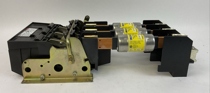 FURNAS D46122-001 DISCONNECT SWITCH 200AMP LPS-RK-150SP 150A 600VAC 300VDC FUSE7