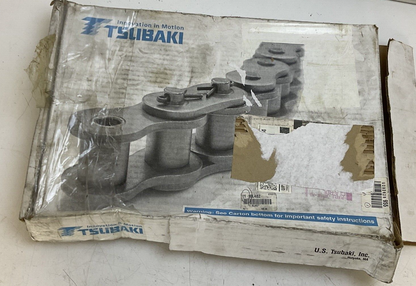 TSUBAKI RS 140 RIV ROLLER CHAIN 10'0