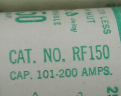 SHAWMUT RF150 RENEWABLE FUSE / 150A / 250V / NEW SURPLUS1