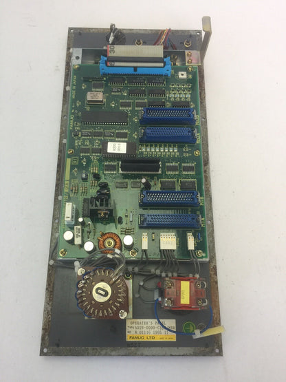 FANUC A02B-0099-C150/MBR OPERATOR'S PANEL A16B-2300-0110/01A CIRCUIT BOARD 3
