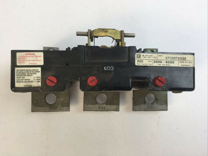 CUTLER HAMMER 371D372G25 AB TRIP UNIT 600AMP 3P INSTA TRIP 3000-6000A HMA3600T0