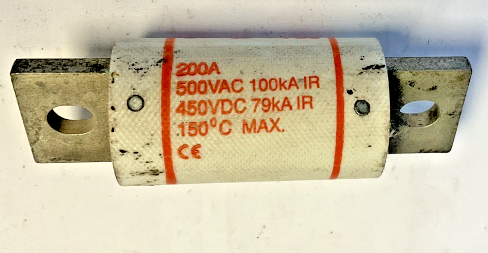 FERRAZ SHAWMUT/ GOULD A50P200 FUSE TYPE4 FORM101 200A 500VAC ***LOTOF4***5