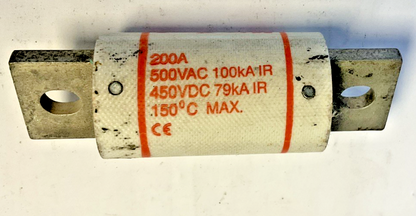 FERRAZ SHAWMUT/ GOULD A50P200 FUSE TYPE4 FORM101 200A 500VAC ***LOTOF4***5